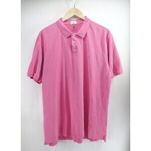 Johnnie O XL Polo Shirt Mens XL‎ Pink Short Sleeve Casual Golf Hangin Out